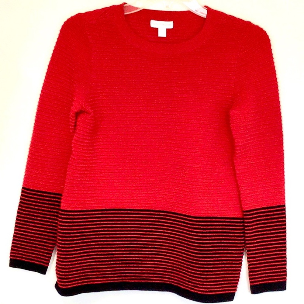 Women’s Charter club long sleeved sweater size PS